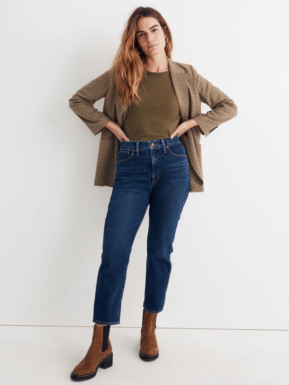 Madewell the Mom Jean - High Rise Jeans